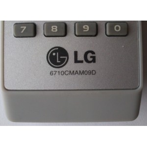 CONTROL REMOTO PARA AUDIO SISTEM / LG 6710CMAM09D MODELO LX-M140